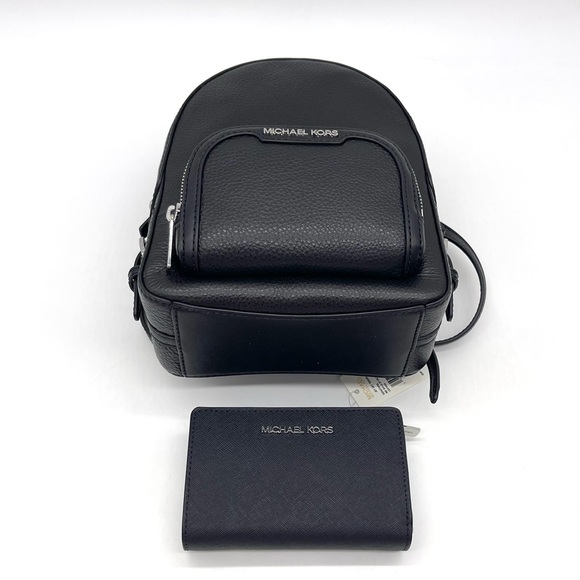 Michael Kors Jaycee Xsmall Convertible Zip Pocket Backpack & Bifold Wallet - Picture 5 of 8